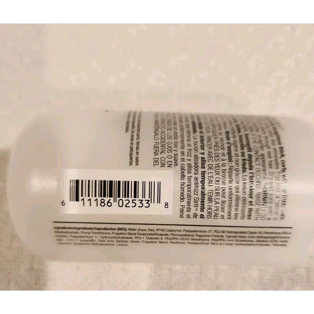 Rusk Str8 Anti Frizz and Anti Curl Lotion 6 Oz